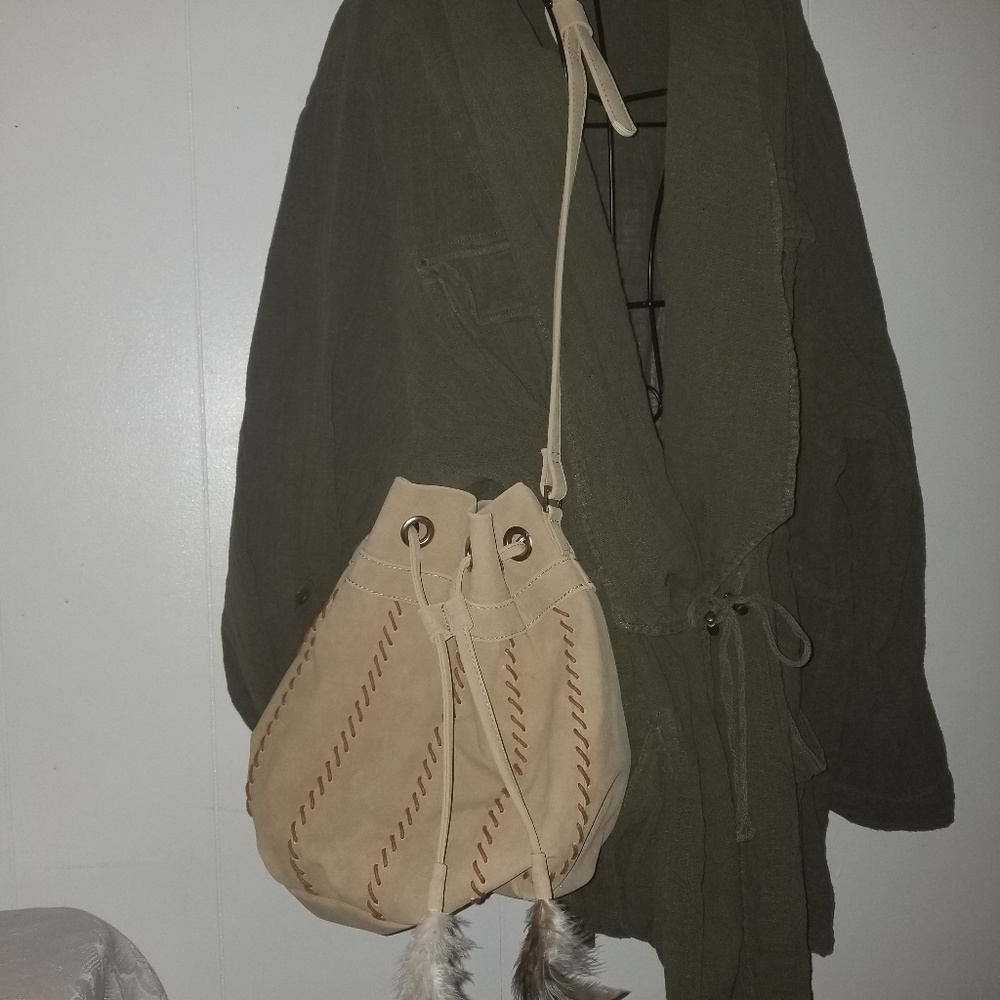 Feather tassel handbag - Picture 5 of 5